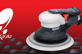 Włoski producent RUPES wprowadza SKORPIO III,   pneumatyczną szlifierkę oscylacyjno – rotacyjną nowej generacji