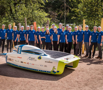 Zespół Punch Powertrain Solar Team weźmie udział w Bridgestone World Solar Challenge w barwach od marki Cromax