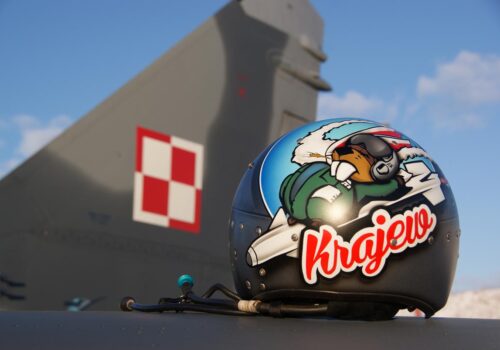 Kask dla pilota myśliwca Kask dla pilota myśliwca