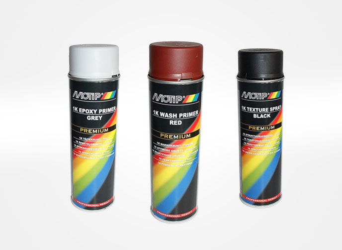 LAKIERY W SPRAY’U KLASY PREMIUM czyli MOTIP RALLY 1K