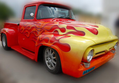 Ford w płomieniach Ford w płomieniach