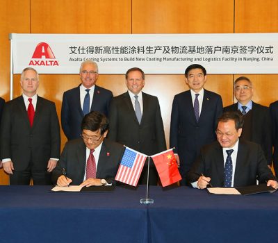 Axalta inwestuje w nowe centrum produkcyjno-logistyczne w Chinach