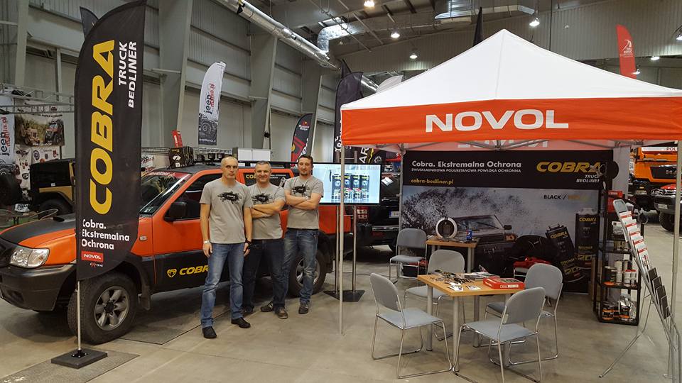 Cobra Truck Bedliner na targach OFFROAD SHOW Poland 2016 w Warszawie