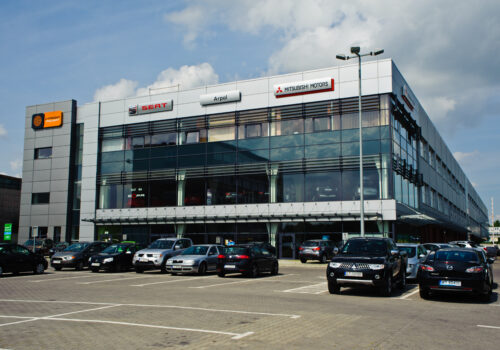 Motoryzacja, nieruchomości, a w końcu pałac