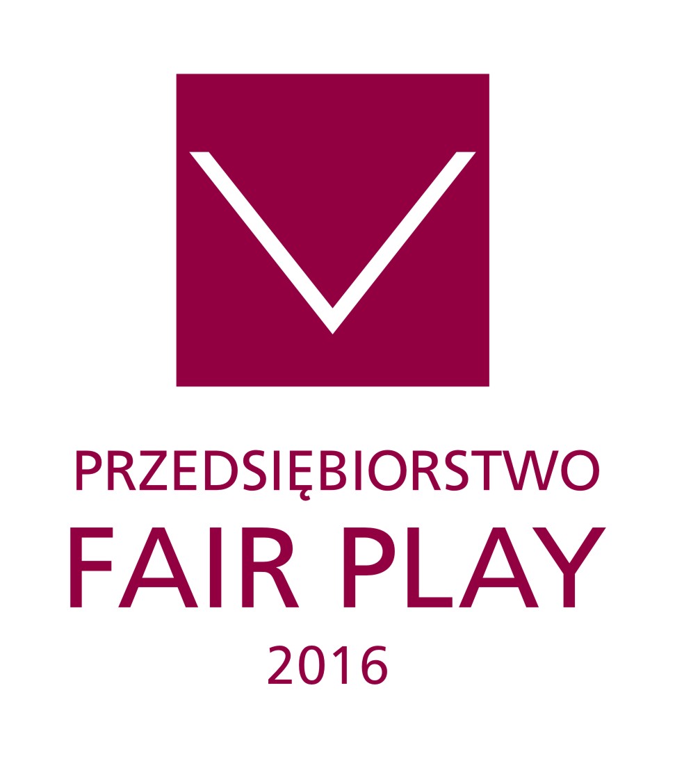 Certyfikat programu Fair Play 2016 dla TROTONU Certyfikat programu Fair Play 2016 dla TROTONU