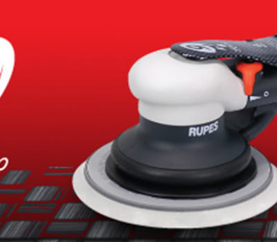 Włoski producent RUPES wprowadza SKORPIO III,   pneumatyczną szlifierkę oscylacyjno – rotacyjną nowej generacji