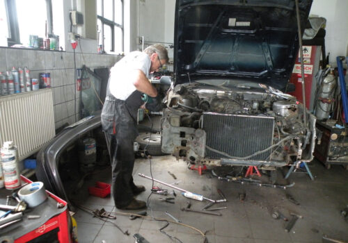 BHP przy pracach blacharsko-spawalniczych