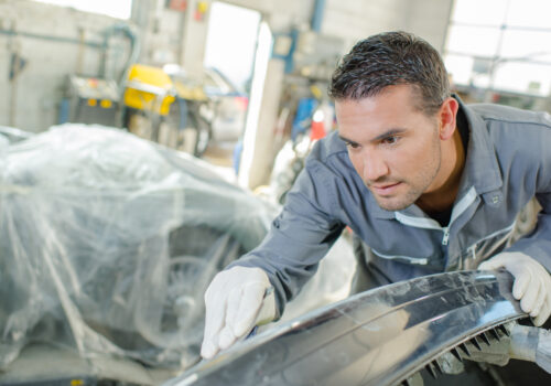 Naprawa elementów z tworzyw sztucznych