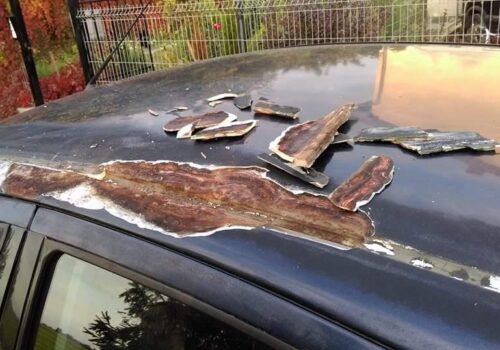 Korozja elementów po naprawach blacharsko-lakierniczych Korozja elementów po naprawach blacharsko-lakierniczych