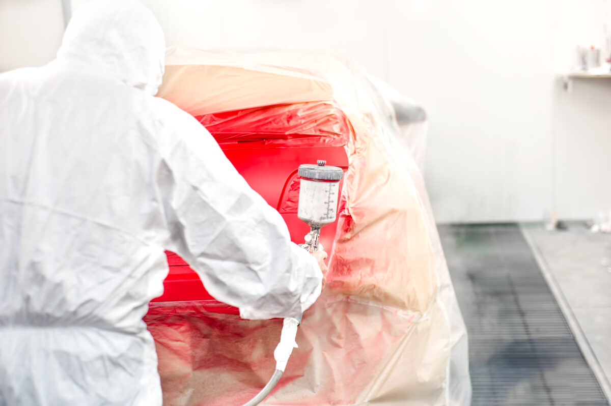 Sprężone powietrze w lakierni Sprężone powietrze w lakierni