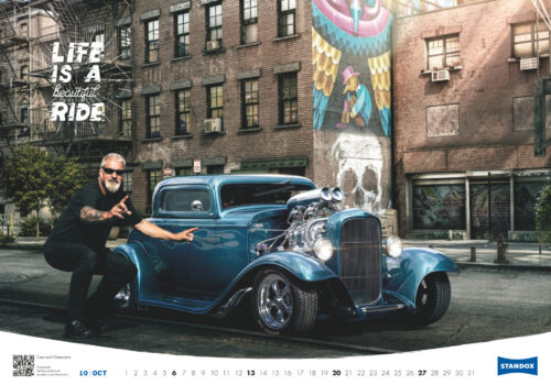 Kalendarz Standox 2019: wyjątkowe auta, wyjątkowy charakter