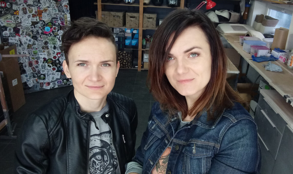 Airsisters Aerograf, czyli siostry Kaja i Kasia w akcji