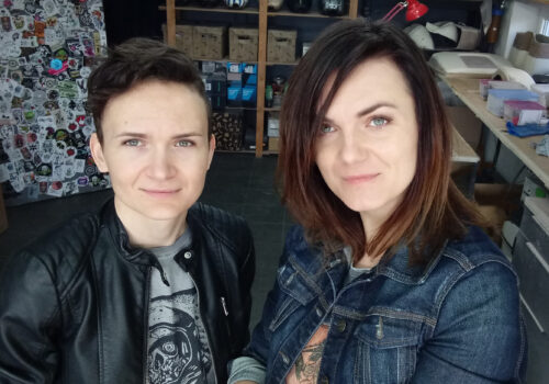 Airsisters Aerograf, czyli siostry Kaja i Kasia w akcji Airsisters Aerograf, czyli siostry Kaja i Kasia w akcji