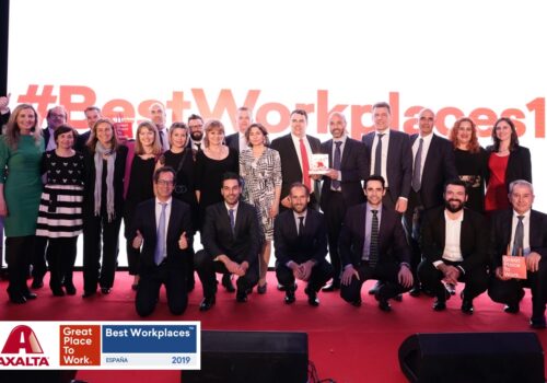 Axalta Hiszpania wśród 30 najlepszych pracodawców według rankingu Best Workplaces 2019 Axalta Hiszpania wśród 30 najlepszych pracodawców według rankingu Best Workplaces 2019