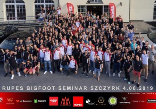RUPES BIG FOOT SEMINAR POLAND 2019