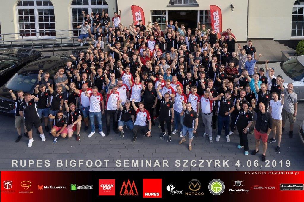 RUPES BIG FOOT SEMINAR POLAND 2019 RUPES BIG FOOT SEMINAR POLAND 2019