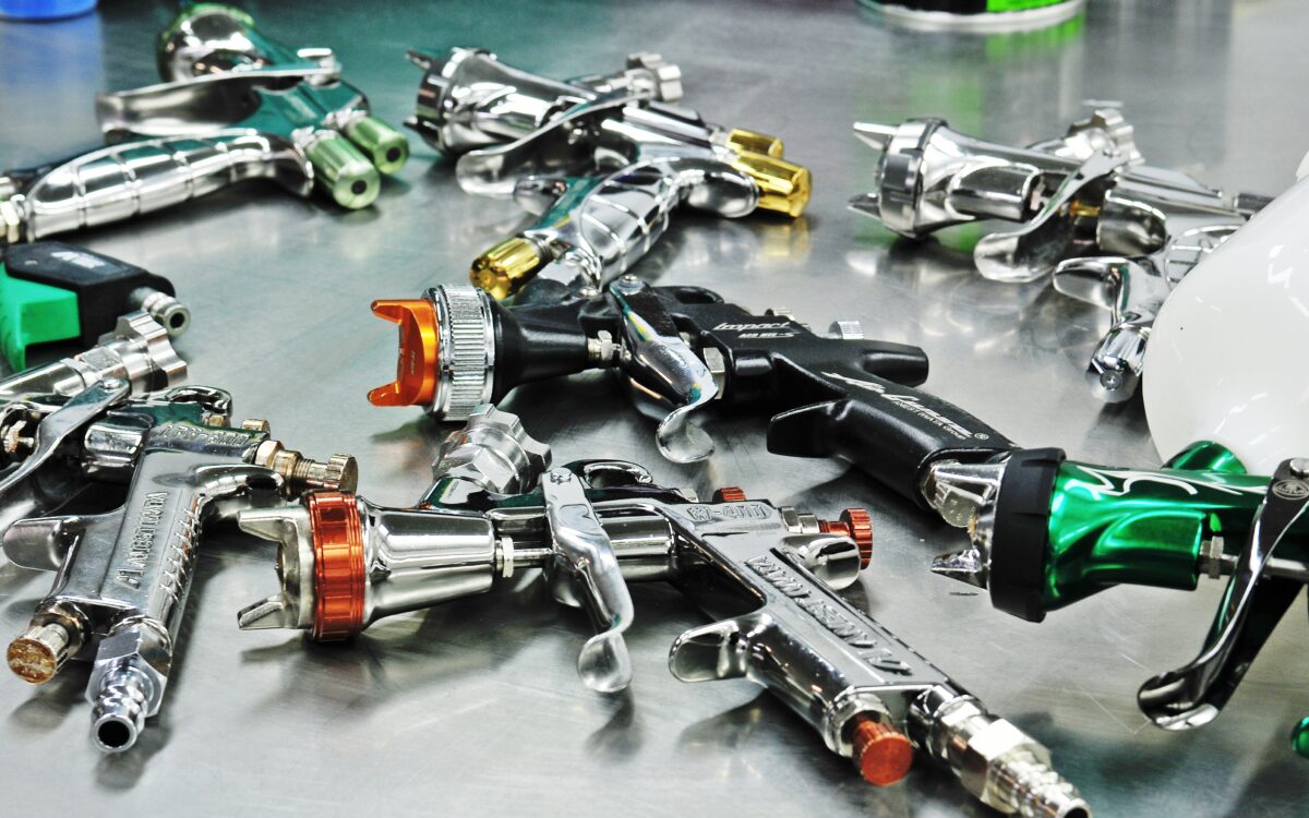 Pistolety – rodzaje, regulacja