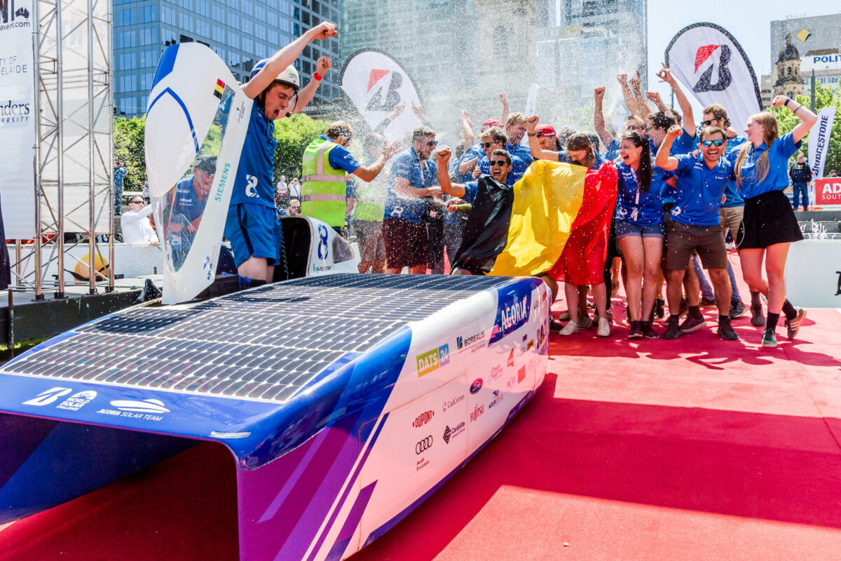 Wspierany przez Cromax zespół Agoria Solar Team zdobywa mistrzostwo świata podczas wyścigu 2019 Bridgestone World Solar Challenge Wspierany przez Cromax zespół Agoria Solar Team zdobywa mistrzostwo świata podczas wyścigu 2019 Bridgestone World Solar Challenge