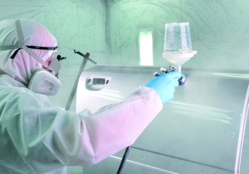 : Technologia standardowej naprawy karoserii samochodowej z wykorzystaniem podkładu reaktywnego ( wash primer)