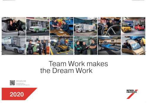 Praca zespołowa motywem przewodnim kalendarza Spies Hecker 2020 Praca zespołowa motywem przewodnim kalendarza Spies Hecker 2020