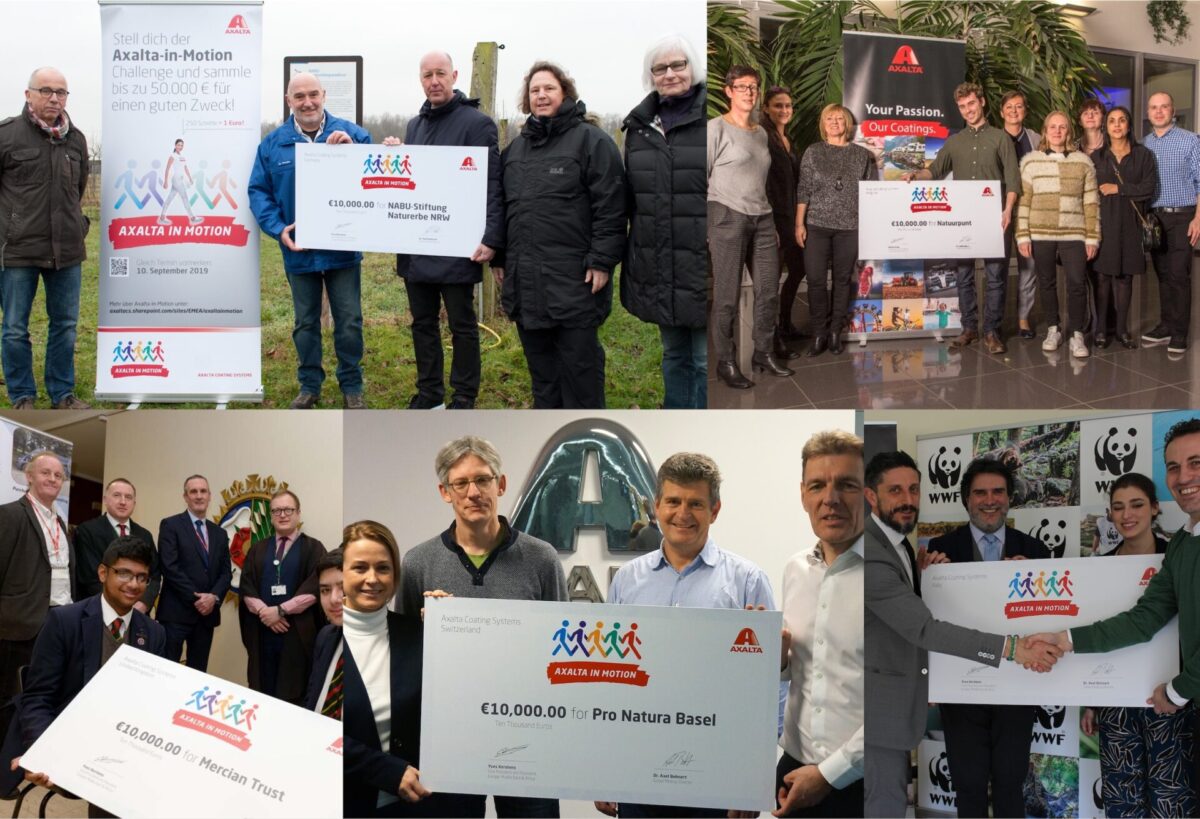 Axalta przekazuje 50 000 euro na przedmioty STEM i ochronę środowiska w regionie EMEA