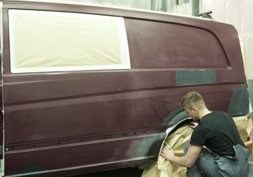 Naprawy lakierów jednowarstwowych