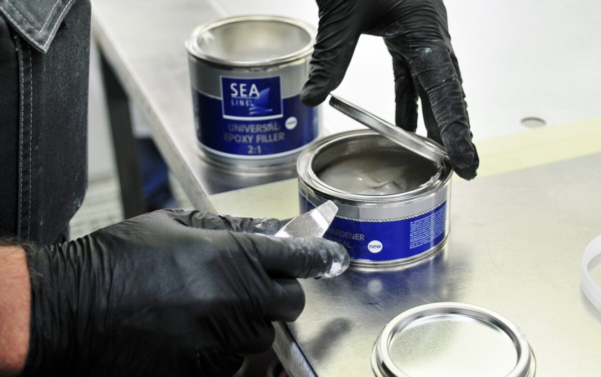 Nowe receptury szpachlówek epoksydowych Sea-Line