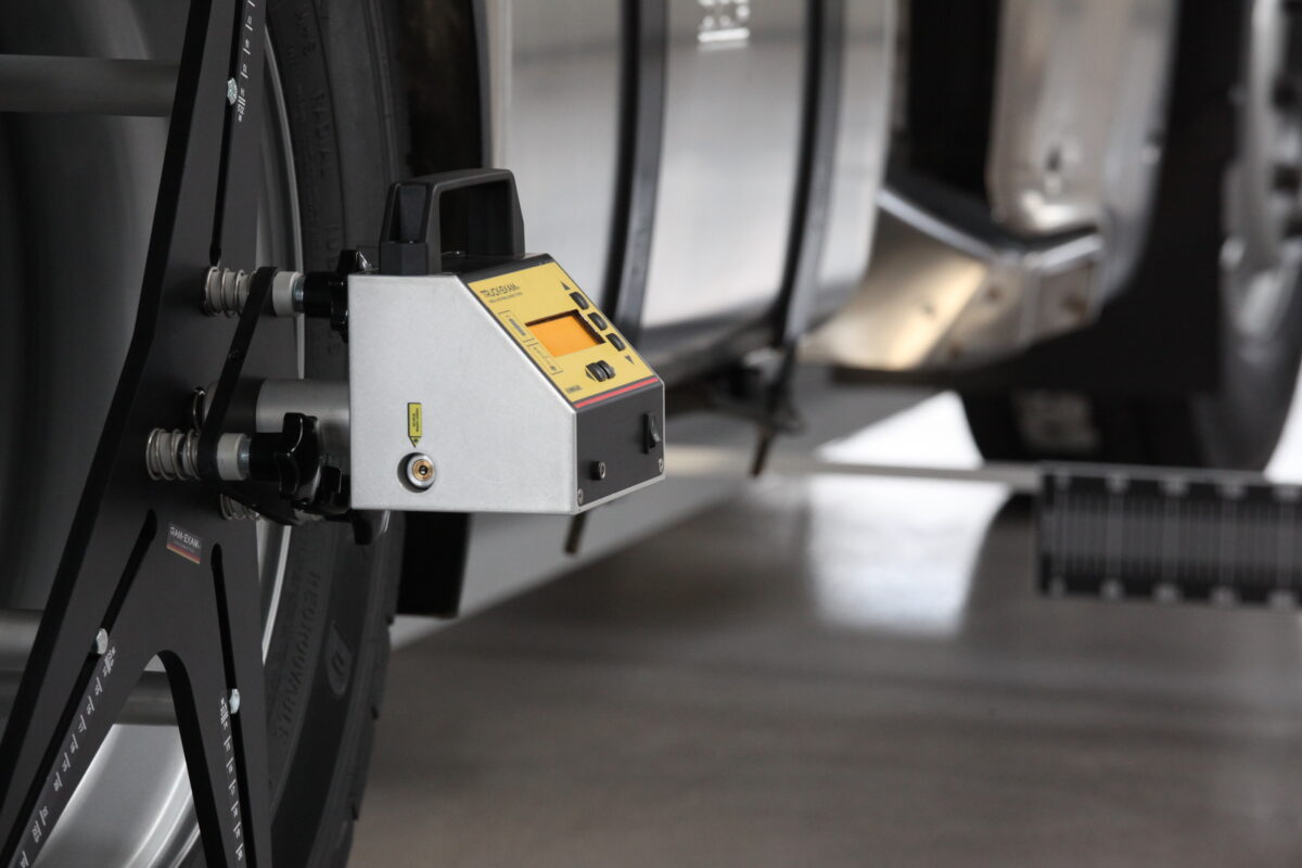 Problemy z geometrią samochodów ciężarowych