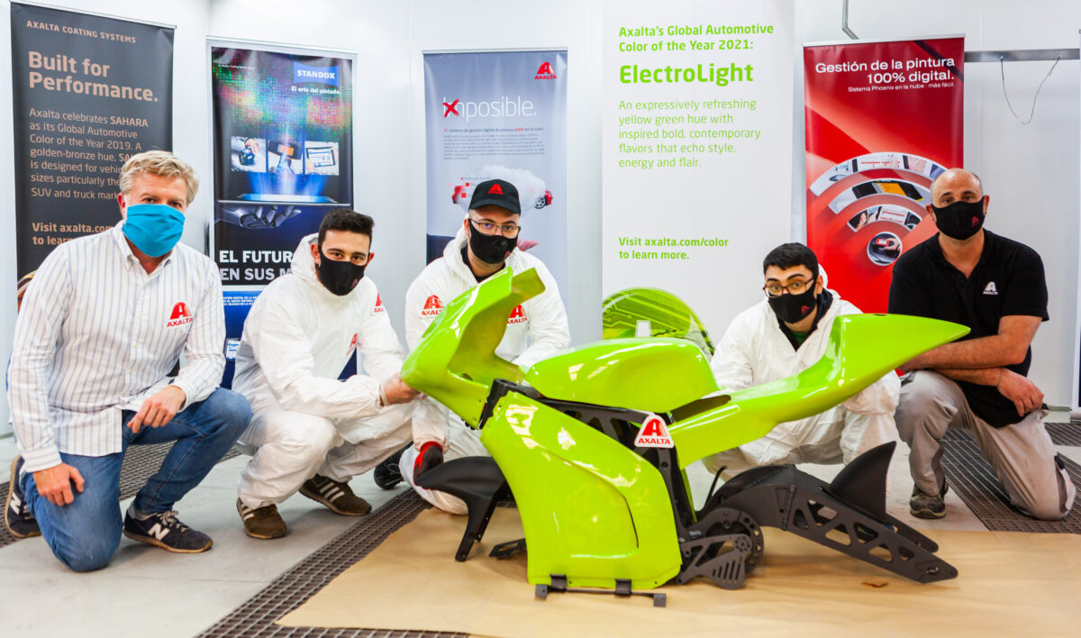 Nowatorski motocykl elektryczny w kolorze ElectroLight Nowatorski motocykl elektryczny w kolorze ElectroLight