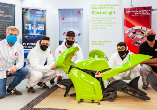 Nowatorski motocykl elektryczny w kolorze ElectroLight Nowatorski motocykl elektryczny w kolorze ElectroLight