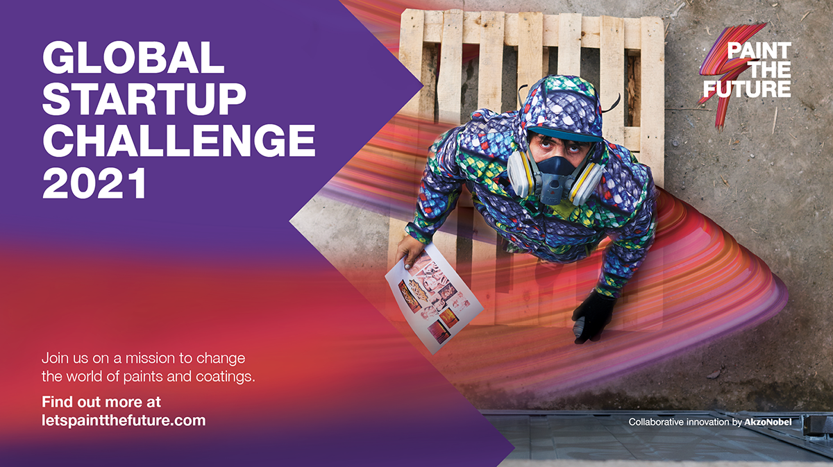 AkzoNobel zaprasza startupy do kolejnej edycji programu Paint the Future AkzoNobel zaprasza startupy do kolejnej edycji programu Paint the Future