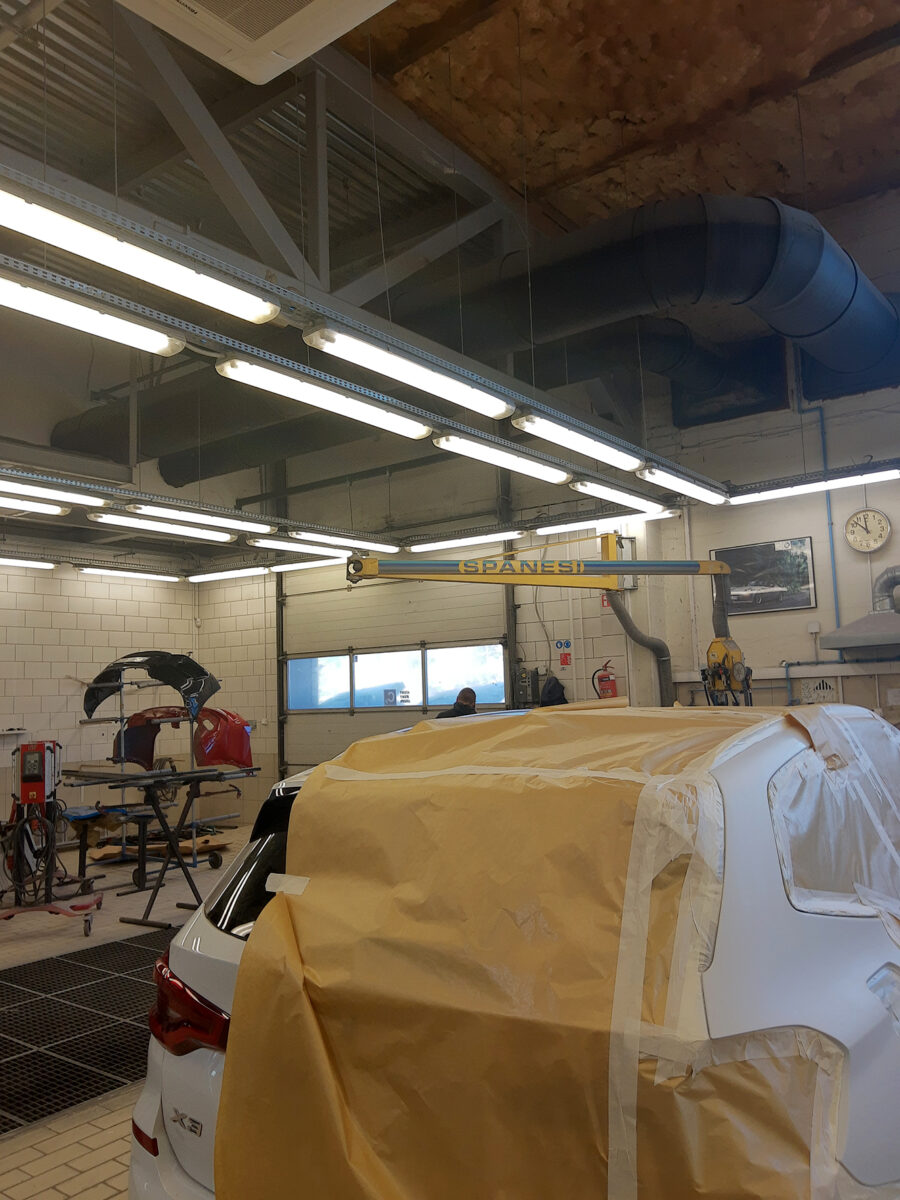 Energia w warsztacie lakierniczym