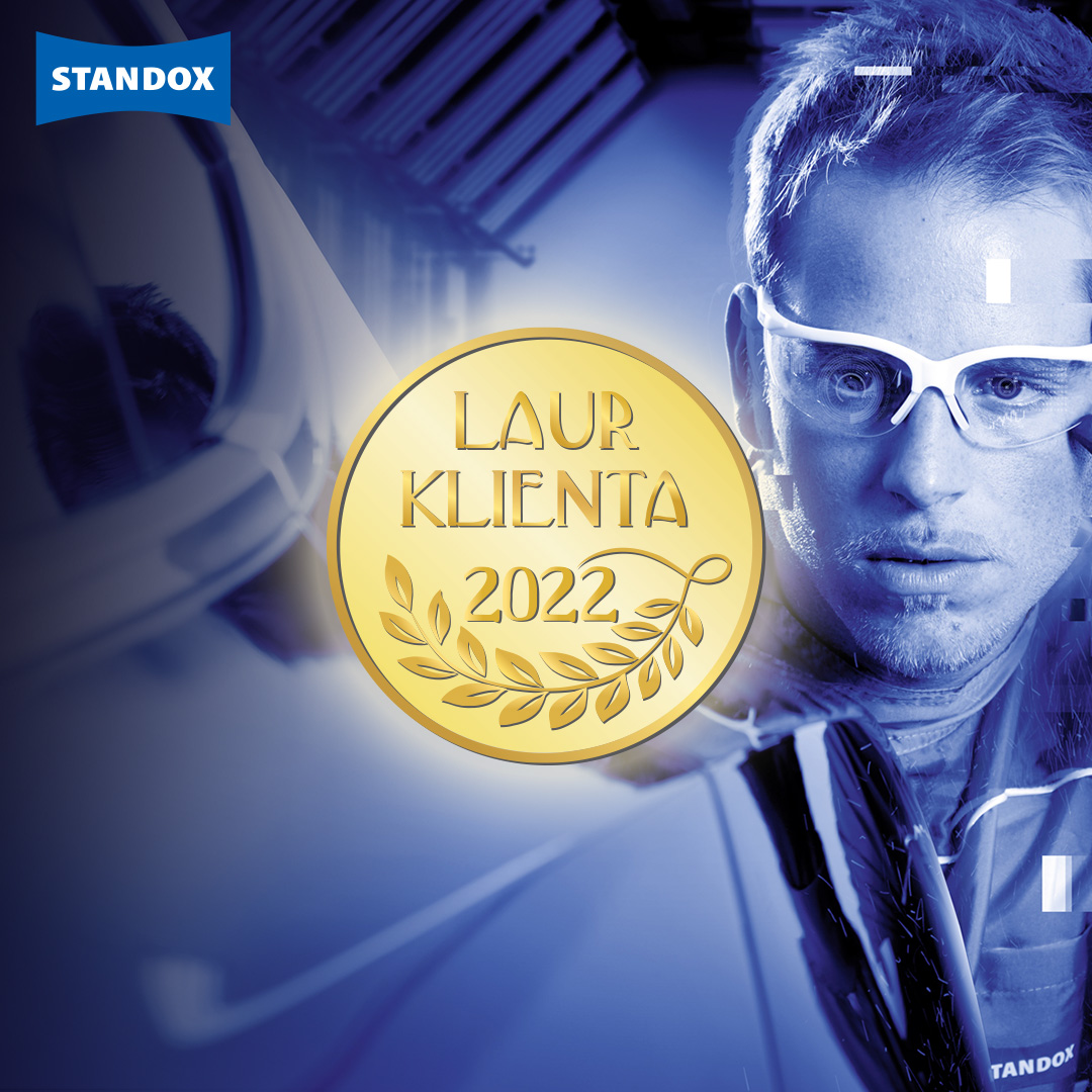 Standox otrzymuje Złoty Laur Klienta 2022 Standox otrzymuje Złoty Laur Klienta 2022