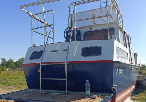 Tak piękniała Melinda – krok po kroku z armatorami jachtu Tak piękniała Melinda – krok po kroku z armatorami jachtu