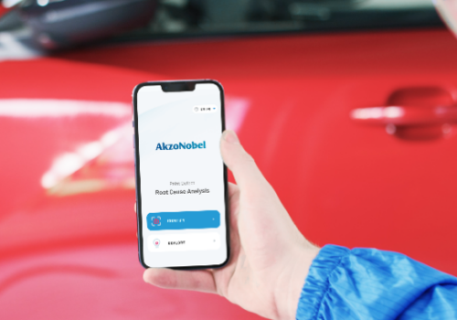 AkzoNobel oferuje innowacyjne mobilne narzędzie do  wykrywania wad lakieru