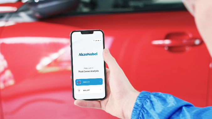 AkzoNobel oferuje innowacyjne mobilne narzędzie do  wykrywania wad lakieru AkzoNobel oferuje innowacyjne mobilne narzędzie do  wykrywania wad lakieru