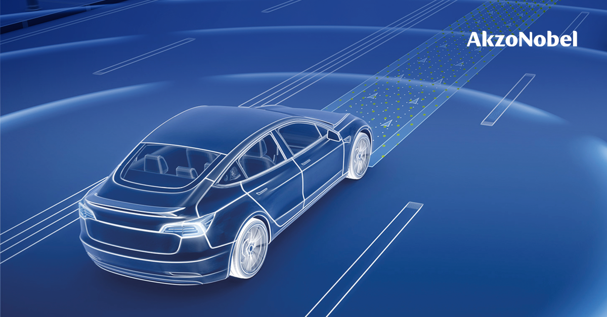 AkzoNobel wprowadza na rynek szeroką gamę zatwierdzonych przez producentów  OEM receptur – transparentnych dla czujników radarowych