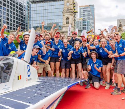 Axalta gratuluje wygranej Innoptus Solar Team w wyścigu Bridgestone World Solar Challenge 2023