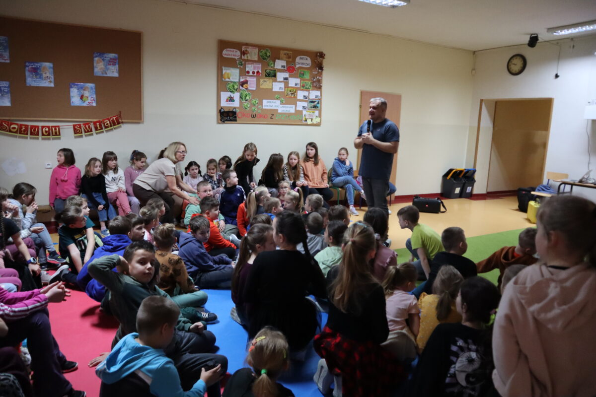 Troton zaprosił Marcina z Lasu na spotkanie z uczniami