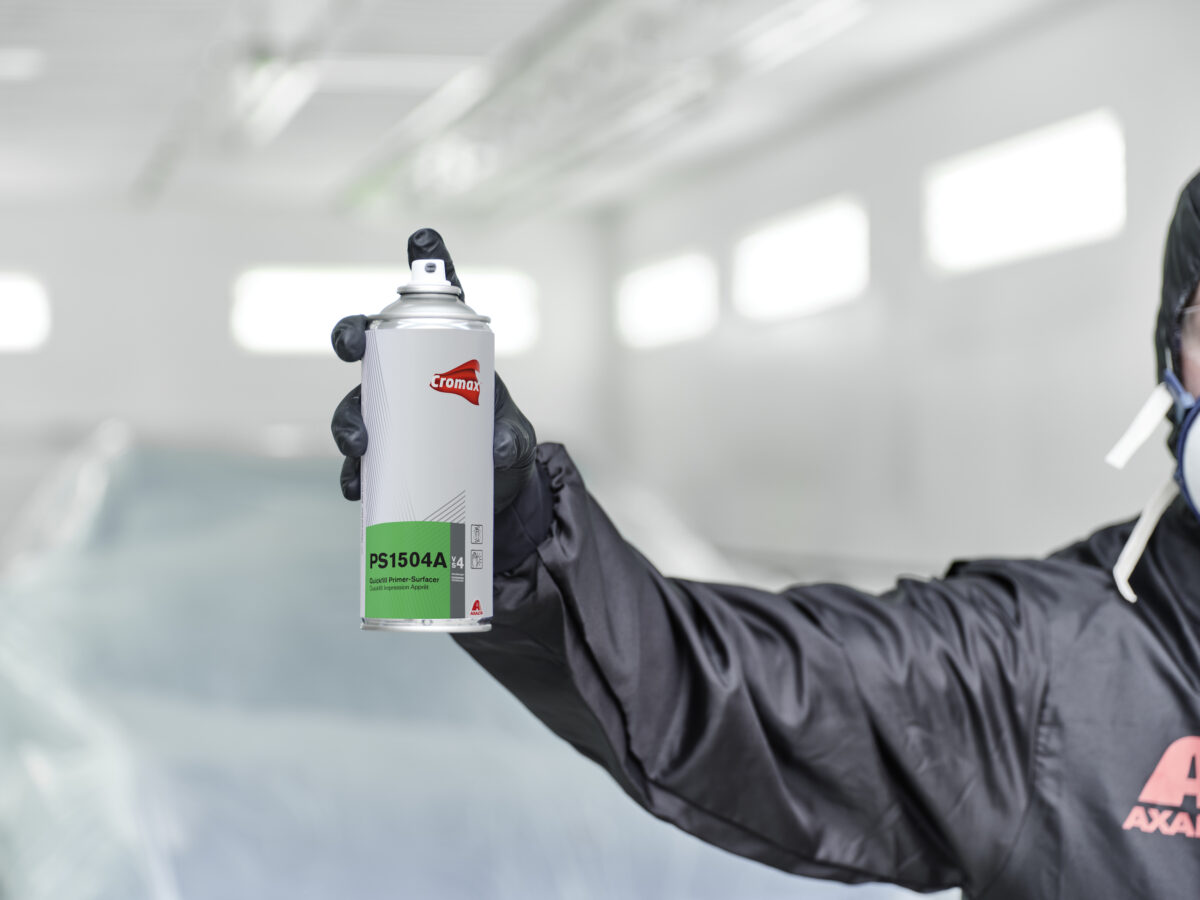 Aerozol Cromax PS1504A Quickfill Primer-Surfacer w kolorze szarym Aerozol Cromax PS1504A Quickfill Primer-Surfacer w kolorze szarym