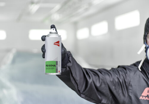 Aerozol Cromax PS1504A Quickfill Primer-Surfacer w kolorze szarym