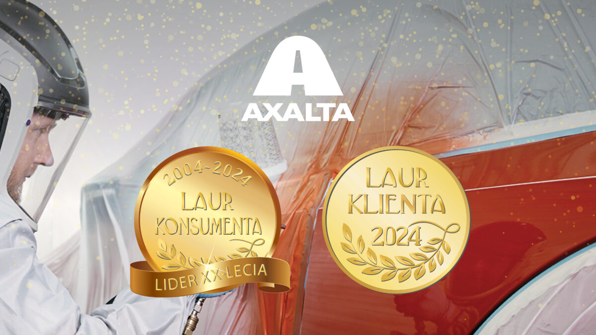 Nagroda oraz Tytuł Lidera XX-lecia w Plebiscycie Złoty Laur Klienta 2024 dla Axalta Coating Systems