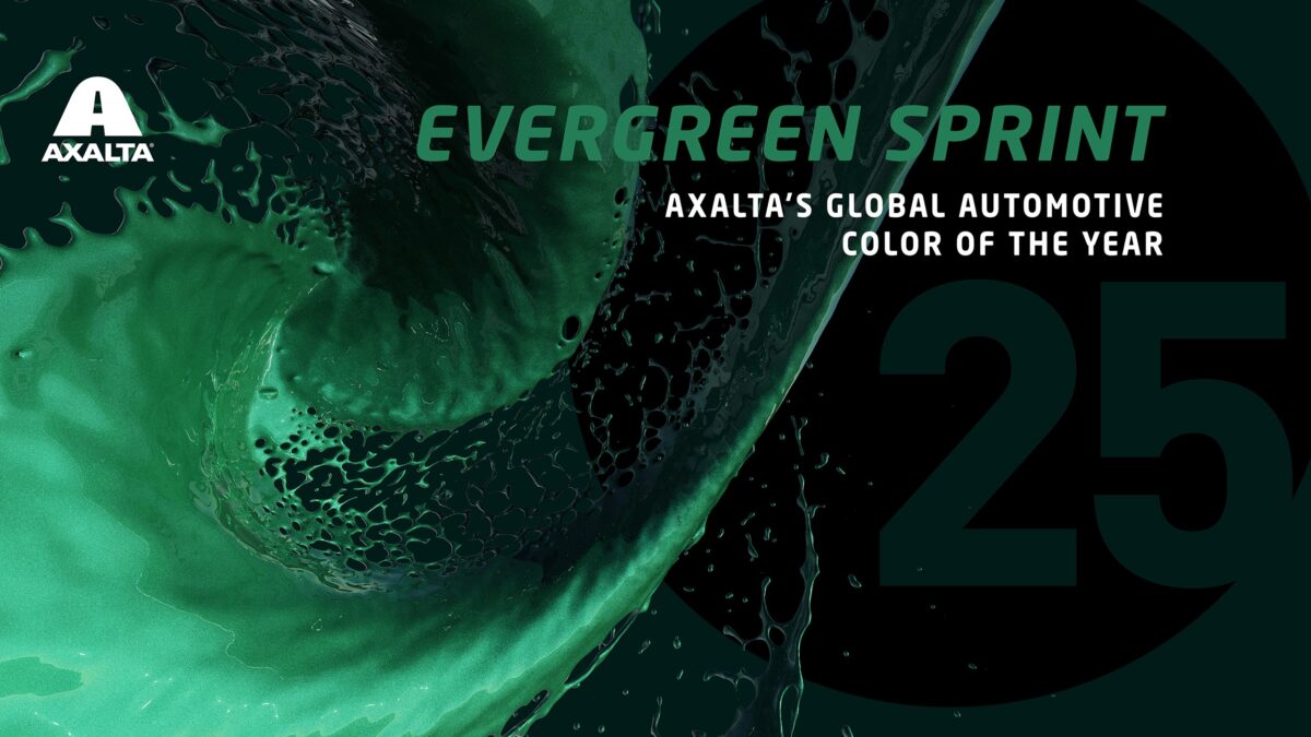 Evergreen Sprint globalnym kolorem samochodowym roku 2025 według Axalty Evergreen Sprint globalnym kolorem samochodowym roku 2025 według Axalty