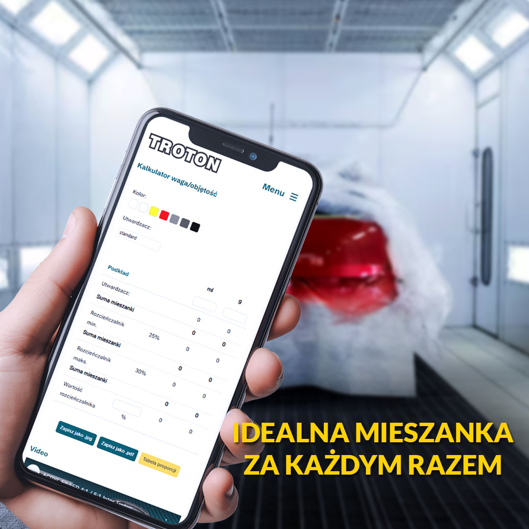 Precyzja w mieszaniu lakieru – teraz jeszcze łatwiejsza!