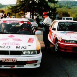 nrRyszard GranicaMieczysław SieczkowskiAutoklubRzemieślnikMitsubishiGalantVRklN n