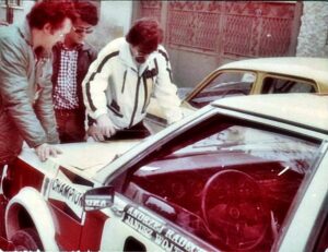 Rajd MANX oklejanie rajdówki n Rajd MANX oklejanie rajdówki n