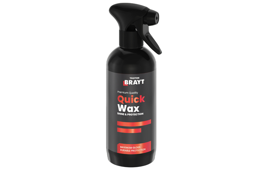 Nowy BRAYT QUICK WAX SHINE & PROTECTION – szybki połysk i ochrona w jednym kroku Nowy BRAYT QUICK WAX SHINE & PROTECTION – szybki połysk i ochrona w jednym kroku