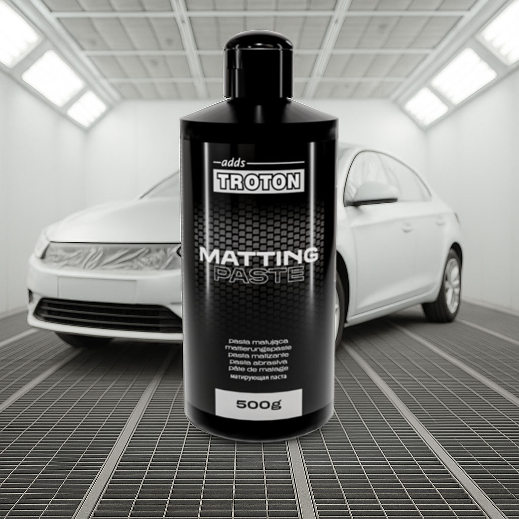 Pasta matująca TROTON – skuteczne przygotowanie powierzchni przed lakierowaniem Pasta matująca TROTON – skuteczne przygotowanie powierzchni przed lakierowaniem