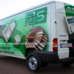 Elektronika w zieleniach airbrush Lakiernik