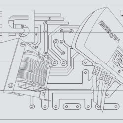 Elektronika w zieleniach airbrush Lakiernik